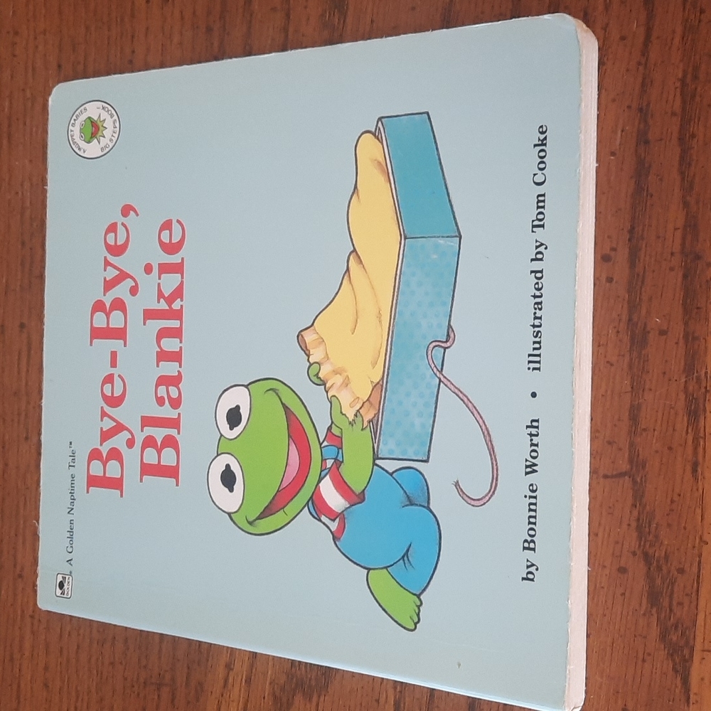 Bye-Bye Blankie Kermit the Frog children's board book